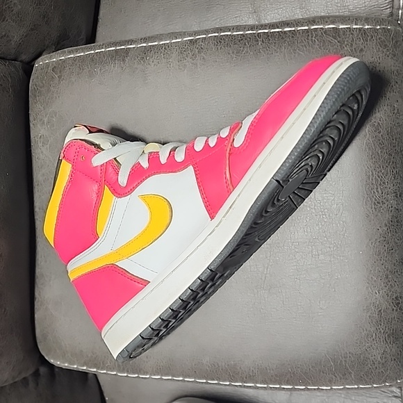 Nike Air Jordan 1 Fusion Red Size 10 - Picture 6 of 9